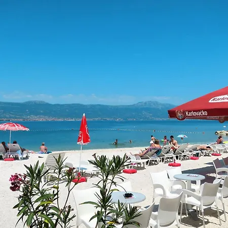 Apartment Sea-view With Pool, Terrace, And Outdoor Lounge In Scenic Ciovo Island Trogir